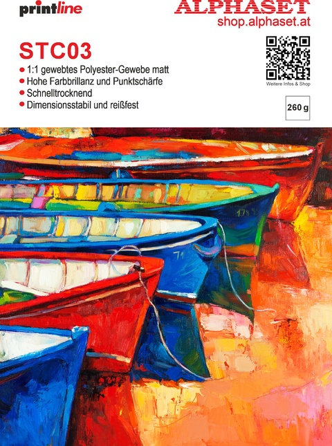 STC03 Polyester Canvas matt 260g