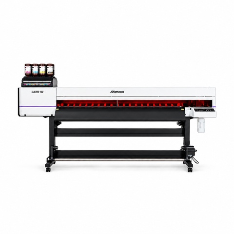 Mimaki UJV200-160 UV-LED Printer inkl. Standfuß, Medienzuführung, Netzkabel, Bedienerhandbuch und Rasterlink Software