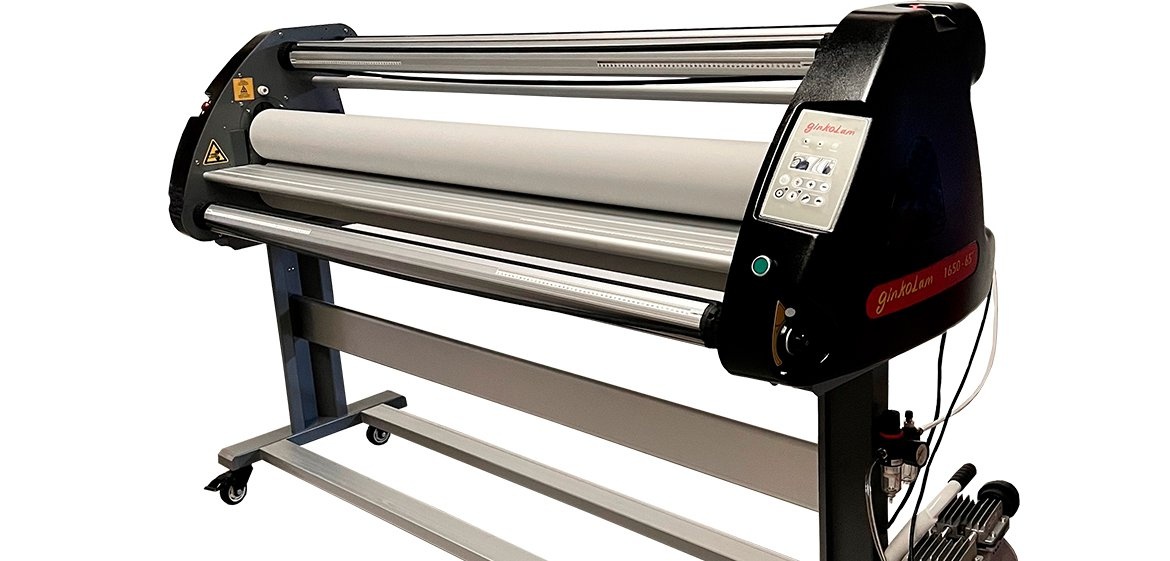 Ginko Laminator 1650 inkl. Standfuß und Kompressor
