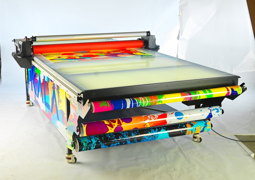 Applikator 305x170cm, Glas mit LED Licht